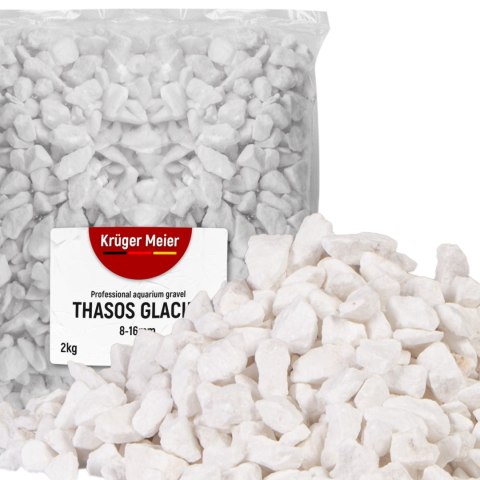 Kruger Meier Thasos Glacier 8-16 mm - Żwirek akwarystyczny 2 kg