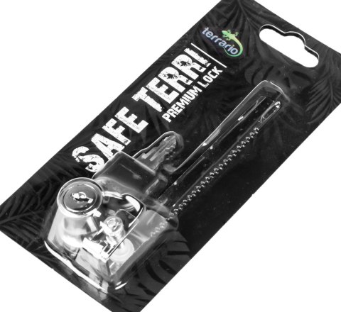 Terrario Safe Terri 120 - zamek do drzwi przesuwnych 12cm