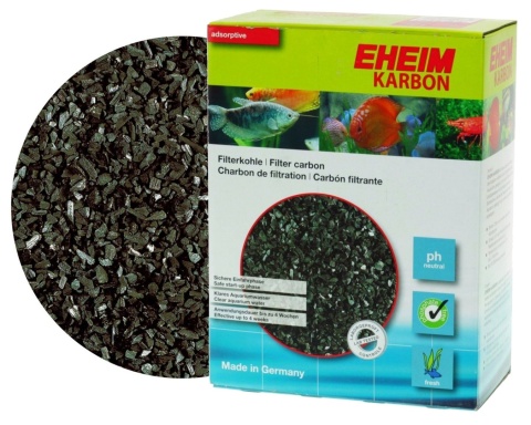 EHEIM KARBON 2 L – aktywny węgiel do akwarium, start i leczenie ryb