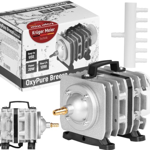 Kruger Meier OxyPure Breeze 2400 - napowietrzacz do oczka wodnego