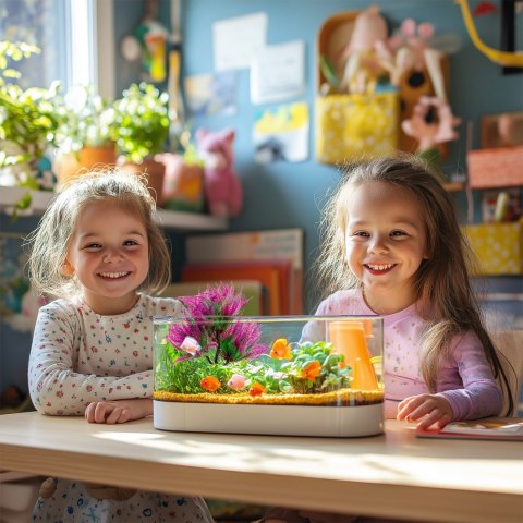 Kruger Meier Plant Purple Palm - roślinka sztuczna