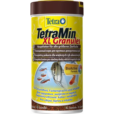TETRA TetraMin XL Granules 250 ml - pokarm w granulkach dla ryb akwariowych