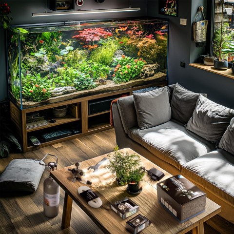 Aquario Professional 2.0 CO2 – zestaw z elektrozaworem i butlą 2 l