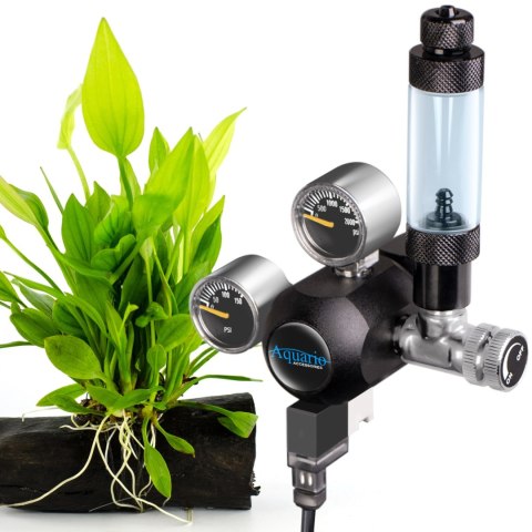 Aquario Professional 2.0 CO2 – zestaw z elektrozaworem i butlą 2 l