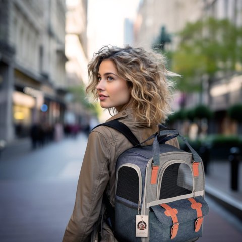 Furrever Friends Citfit Blue - plecak transporter dla kota i psa