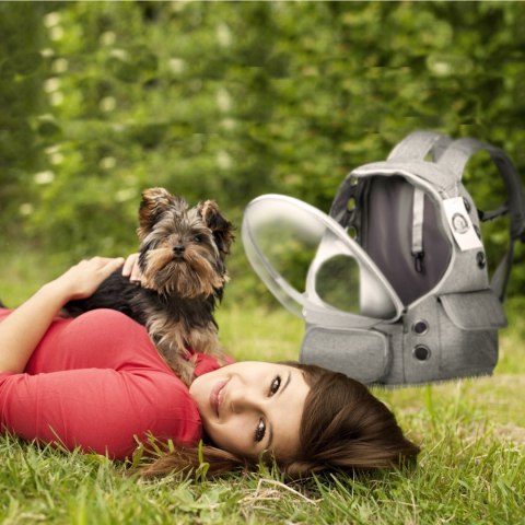 Furrever Friends Citty Grey - plecak transporter dla kota i psa