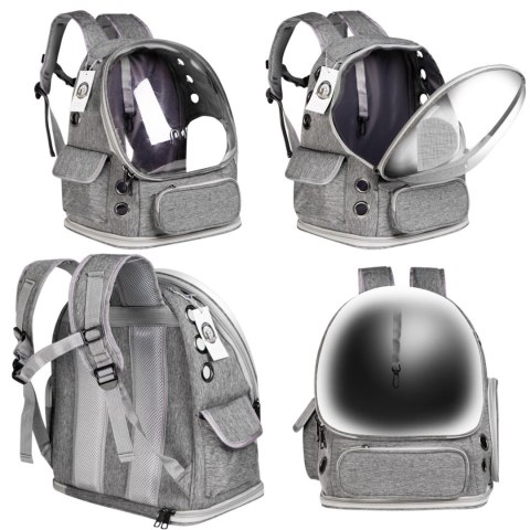 Furrever Friends Citty Grey - plecak transporter dla kota i psa