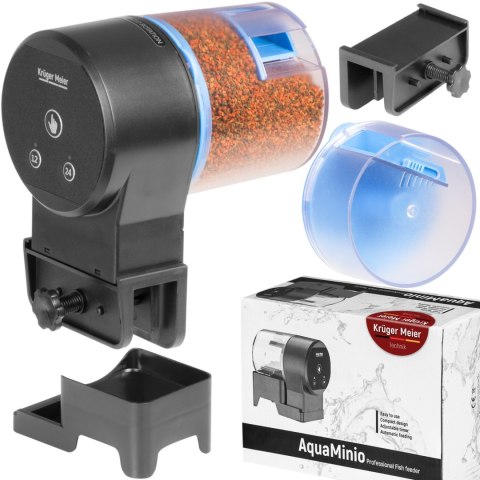 Kruger Meier AquaMinio 250 – automatyczny karmnik akwariowy, 110/250 ml