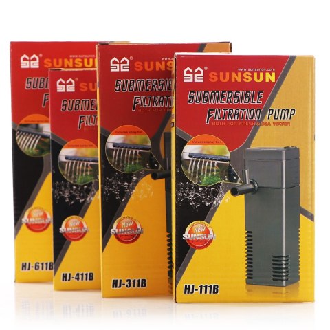 SunSun AquaFilter Hi-Jet 2 – filtr wewnętrzny 200 l/h do akwarium 10–40 l