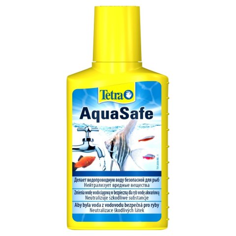 TETRA AquaSafe 100 ml środek uzdatniający wodę wodociągową do użytku w akw. (T762732)