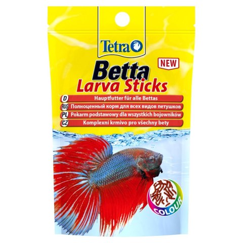 TETRA Betta Larva Sticks 5 g saszetka, pokarm pałeczki dla bojowników (T259317)