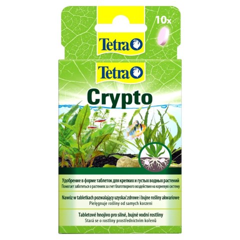 TETRA Crypto 10 Tab.nawóz do roślin w akwarium, zdrowy,szybki wzrost (T140370)