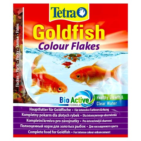 TETRA Goldfish Colour saszetka 12 g pokarm płatki dla ryb zimnolubnych (T183704)