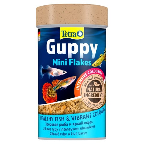 TETRA Guppy Mini Flakes 100 ml pokarm płatki dla gupików (T197213)