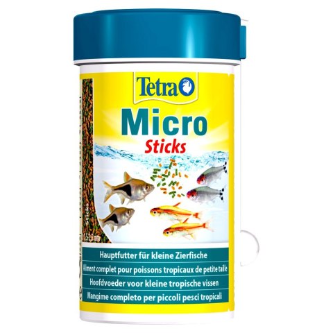TETRA Micro Sticks 100 ml pokarm dla ryb tropikalnych z małymi pyszczkami (T277526)