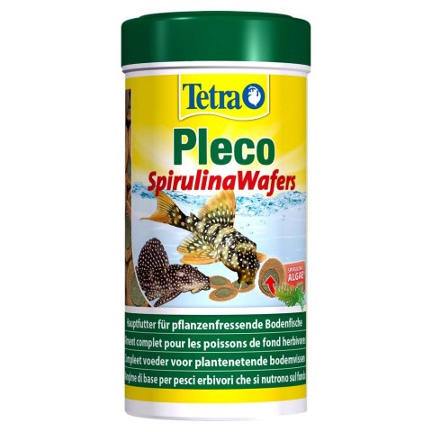TETRA Pleco SpirulinaWafers(Pleco Algae Wafer) 250ml pokarm dla ryb dennych (T189652)