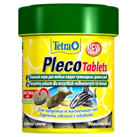 TETRA Pleco Tablets 120 Tab. pokarm tonące tabletki dla ryb dennych (T199217)