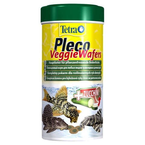 TETRA Pleco Veggie Wafers 250 ml pokarm roślinny dla ryb dennych (T199118)