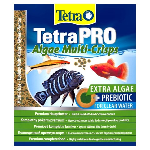 TETRA Pro Algae Mutli-Crisps 12g saszetka pokarm dla ryb wzmacnia odporność (T149397)