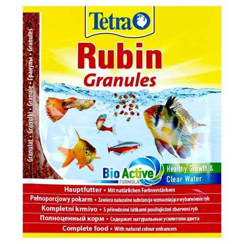 TETRA Rubin Granules 15 g saszetka,pokarm dla ryb wzmacnia ubarwienie (T193765)