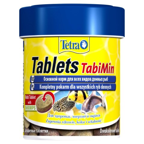TETRA Tablets TabiMin 120Tab. pokarm dla ryb dennych,szybko tonące tabletki (T199231)
