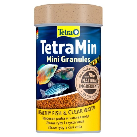 TETRA TetraMin Mini Granules 100 ml pokarm w granulkach małe ryby akwariowe (T199057)