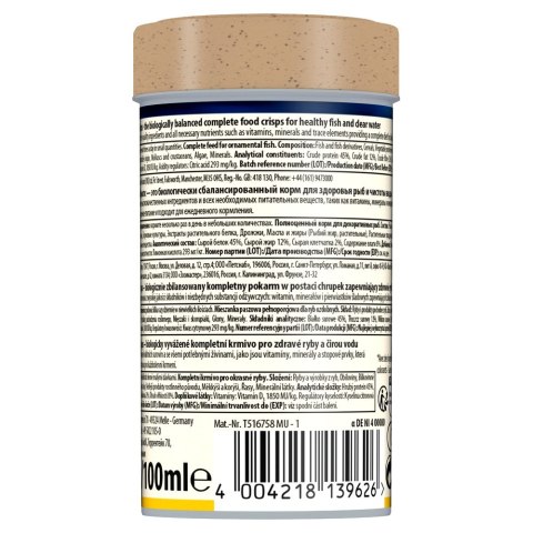 TETRA TetraMin Pro Crisps 100 ml, pokarm dla ryb akwariowych (T139626)