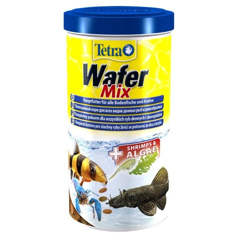 TETRA Wafer Mix 1000 ml Pokarm dla ryb dennych i skorupiaków (T204256)