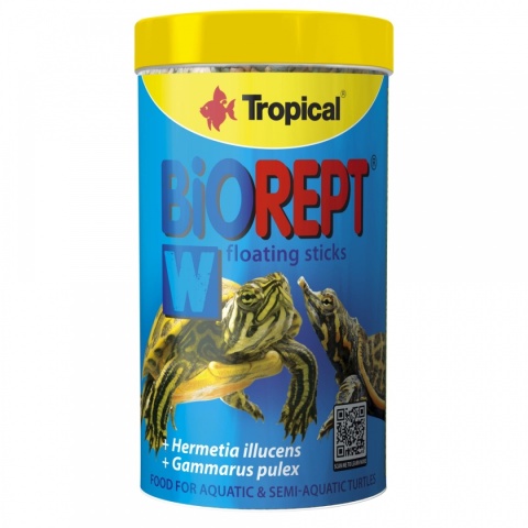 Tropical Biorept W 100ml/30g – pokarm dla żółwi wodnych i wodno-lądowych