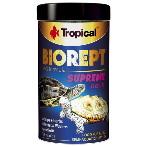Tropical Biorept Supreme Adult 100ml/28g – pokarm z probiotykiem dla żółwi