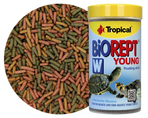 Tropical Biorept W Young 100ml/40g – pokarm dla młodych żółwi wodnych
