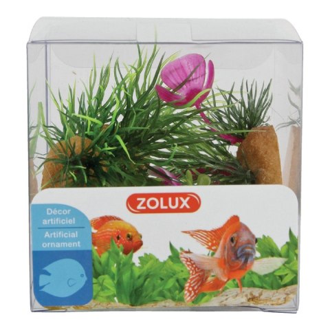 ZOLUX Dekoracje roślinne mix x 4 szt. zestaw 1 (352134)