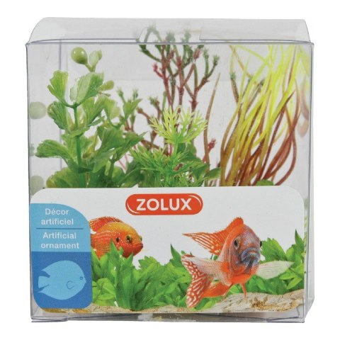 ZOLUX Dekoracje roślinne mix x 4 szt. zestaw 2 (352135)