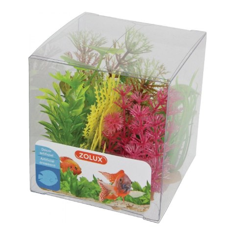 ZOLUX Dekoracje roślinne mix x 6 szt. zestaw 4 (352133)