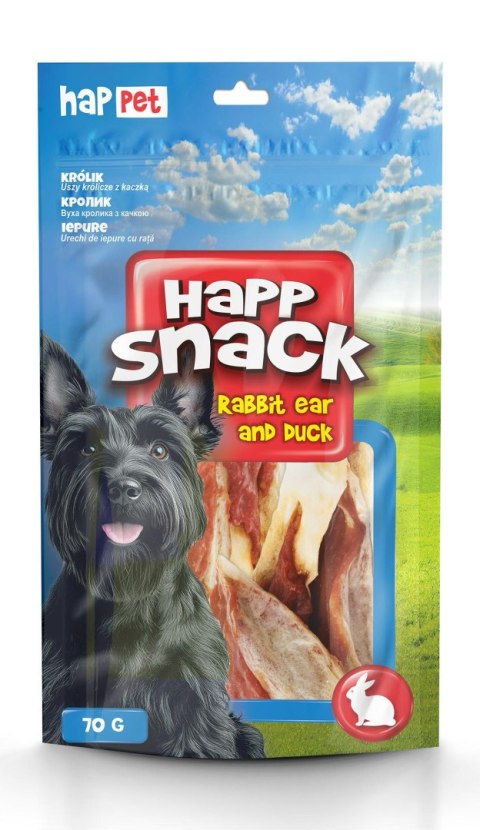 Uszy królicze z kaczką 70g