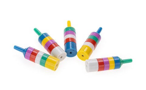 Kamień nap. tęczowy 5-cio część. 5 szt.