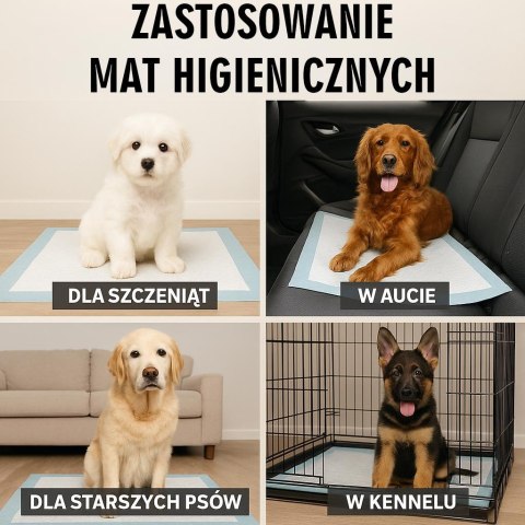 Podkłady higieniczne Happet 60x60cm 10 szt.