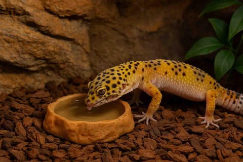 R204 miska na wodę terrarium S