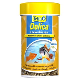 TETRA Delica Brine Shrimps 100 ml, naturalna przekąska dla ryb tropikalnych (T734029)