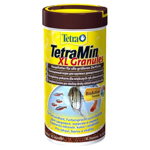 TETRA TetraMin XL Granules 250 ml, pokarm w granulkach dla ryb akwariowych (T189638)
