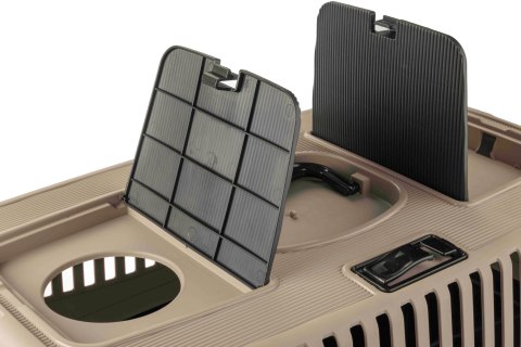 Transporter Molly M beżowy&brązowy