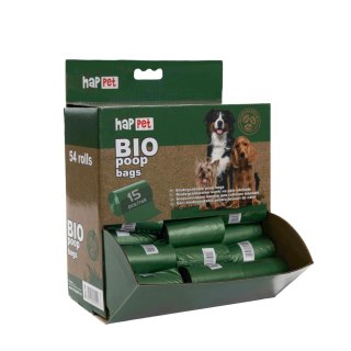 WC16 Worki BIO na psie odchody display 54 rolki
