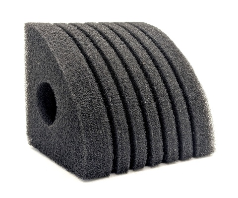 Aqua Nova NSF-C200L SPONGE - wkład gąbkowy narożny 12,5x9x10 cm otwór 25 mm