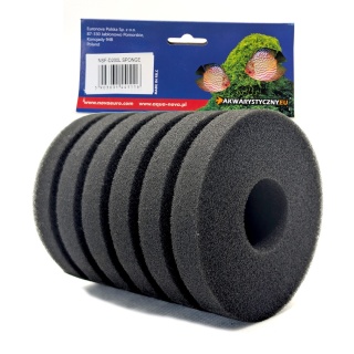 Aqua Nova NSF-D200L SPONGE – wkład gąbkowy 10x8 cm, otwór 30 mm