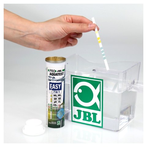 JBL PROAQUATEST EASY 7in1 Paski testowe do szybkiego testu wody akwariowej (2414400)