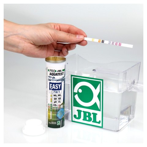 JBL PROAQUATEST EASY 7in1 Paski testowe do szybkiego testu wody akwariowej (2414400)
