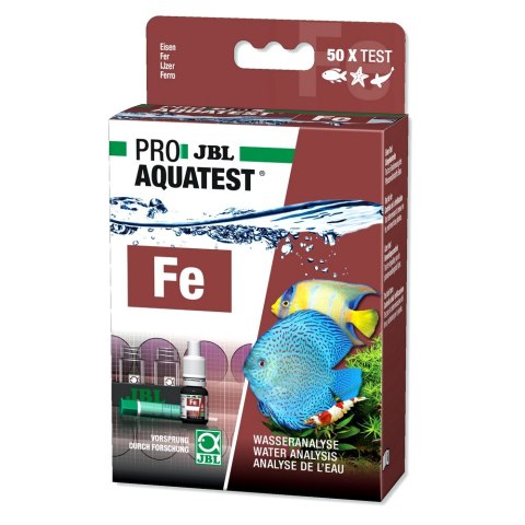 JBL PROAQUATEST Fe Szybki test do określenia zawartości żelaza (2411663)