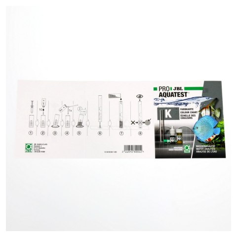 JBL PROAQUATEST K Szybki test do określania zawartości potasu (2413063)