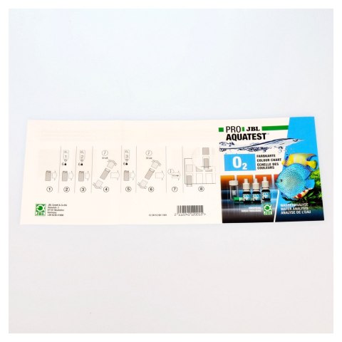JBL PROAQUATEST O2 Szybki test do określenia zawartości tlenu (2411263)