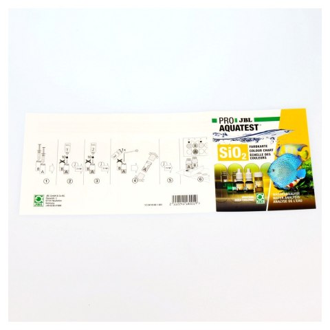 JBL PROAQUATEST SiO2 Szybki test do określenia zawartości krzemianów (2411800)